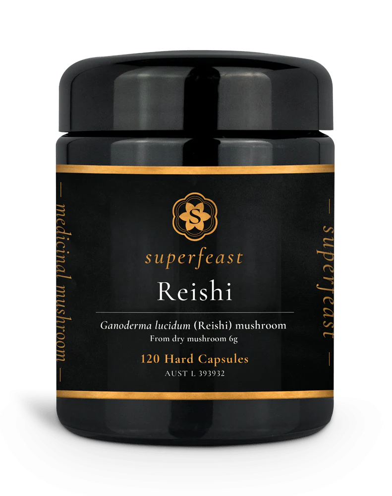 Reishi Capsules by Superfeast.
